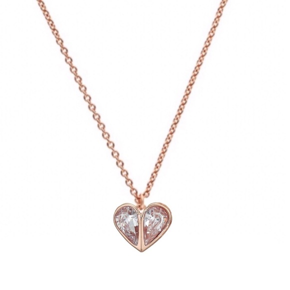 KATE SPADE • Rock Solid Heart Necklace